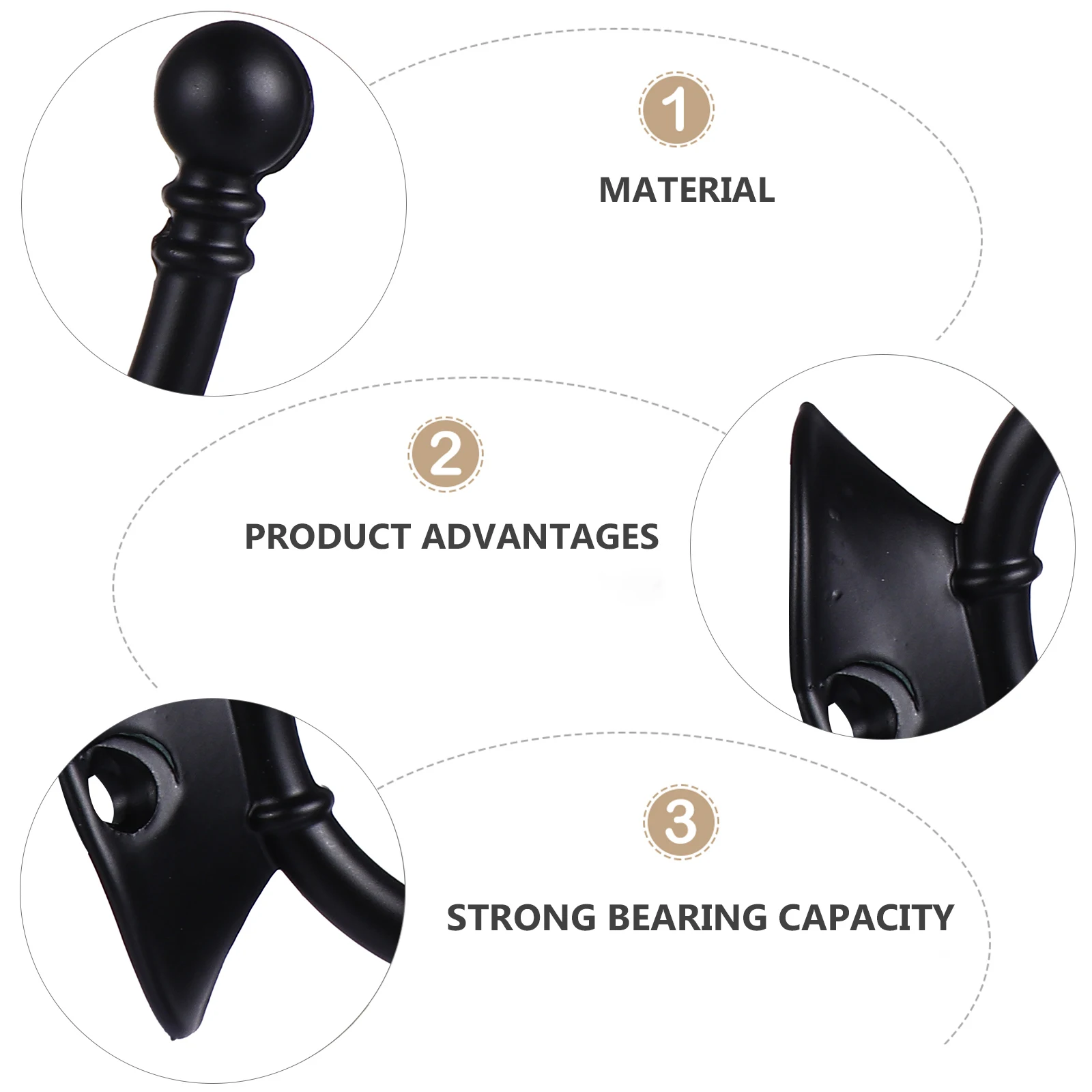 Настенные крючки из цинкового сплава - Фотография_5