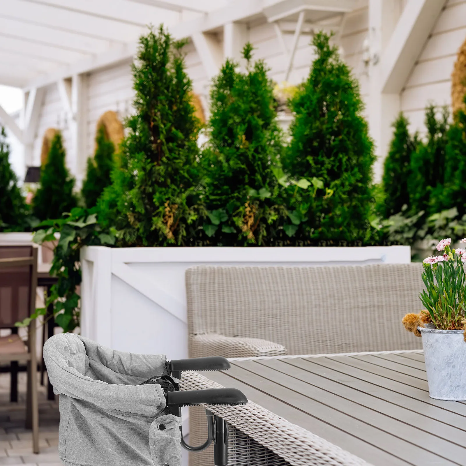 Портативный детский стульчик для кормления - Фотография_4