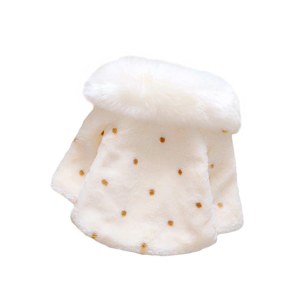 Зимняя накидка для новорожденных девочек - Фотография_2