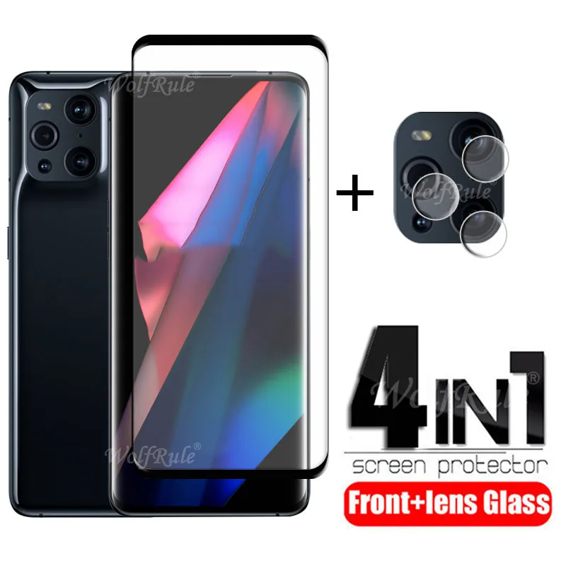 4-в-1 для oppo find x3 pro стекло
