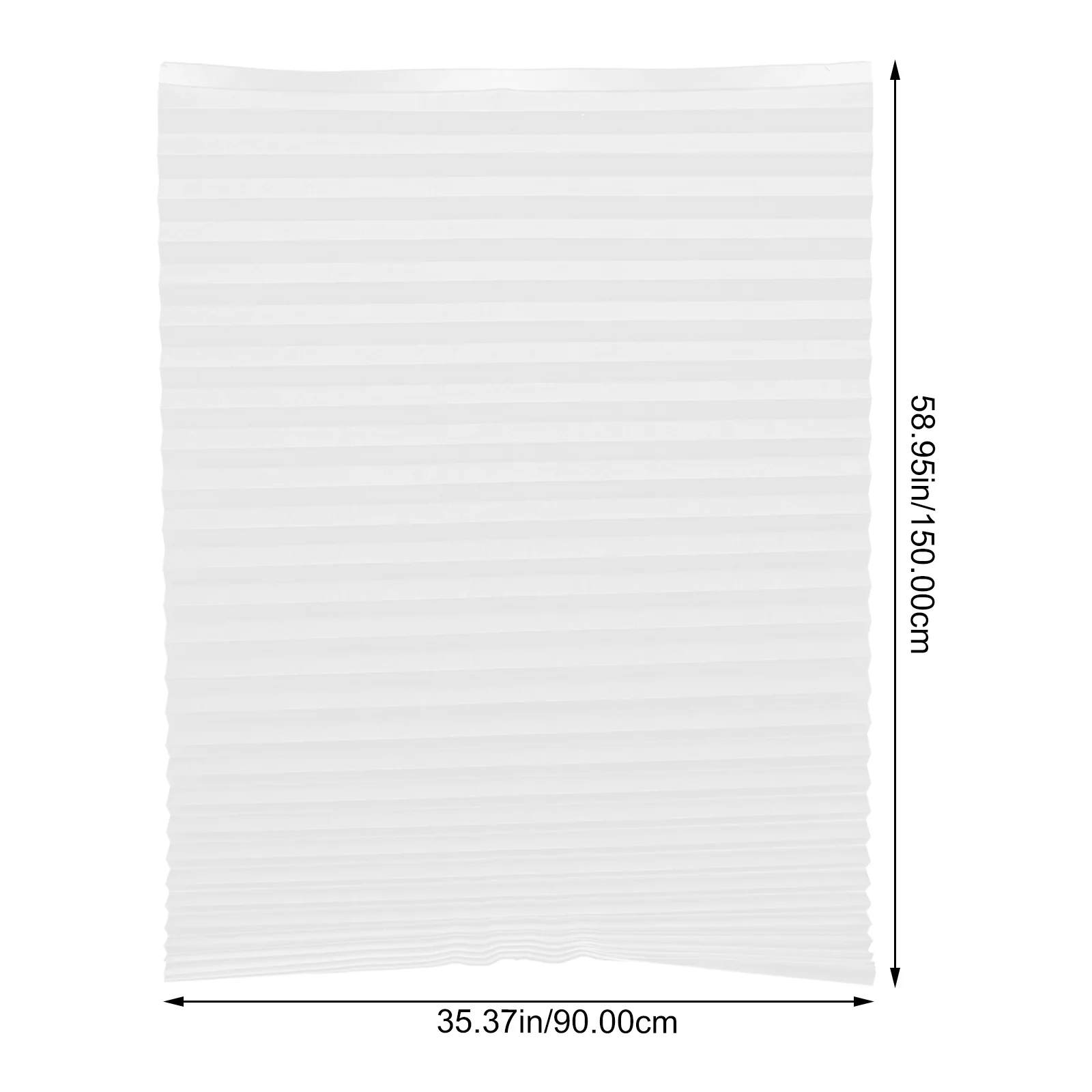 1 комплект, самоклеящиеся плиссированные шторы - Фотография_2