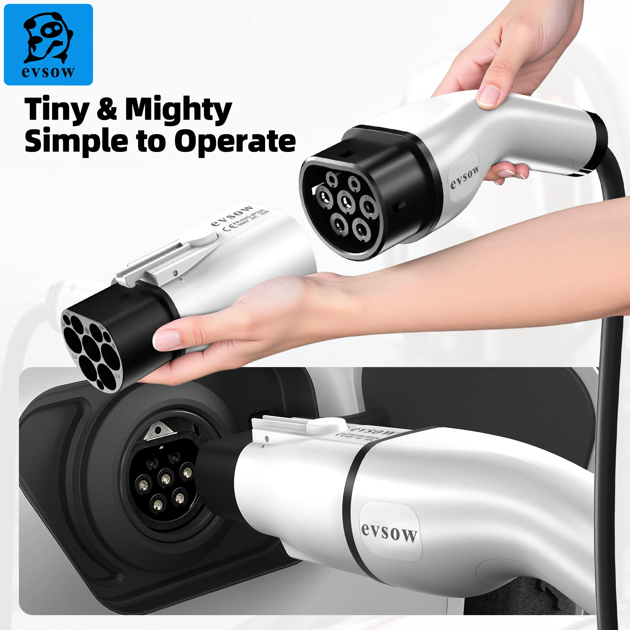 Адаптер evsow type 2 к gbt адаптер - Фотография_2