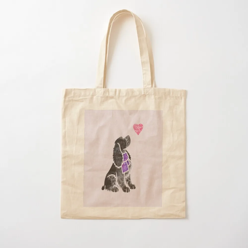 Акварельный английский кокер-спаниель (синий роан) tote bag - Фотография_2
