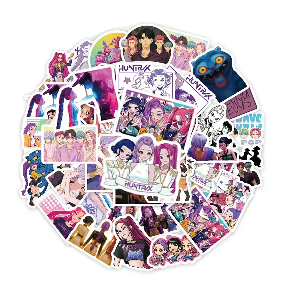 Kpop наклейки «охотники на демонов» saja для мальчиков