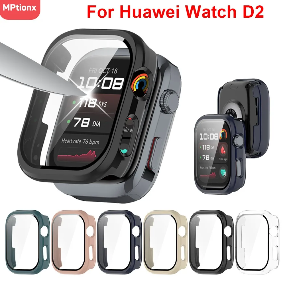 Стекло + чехол для huawei watch d2