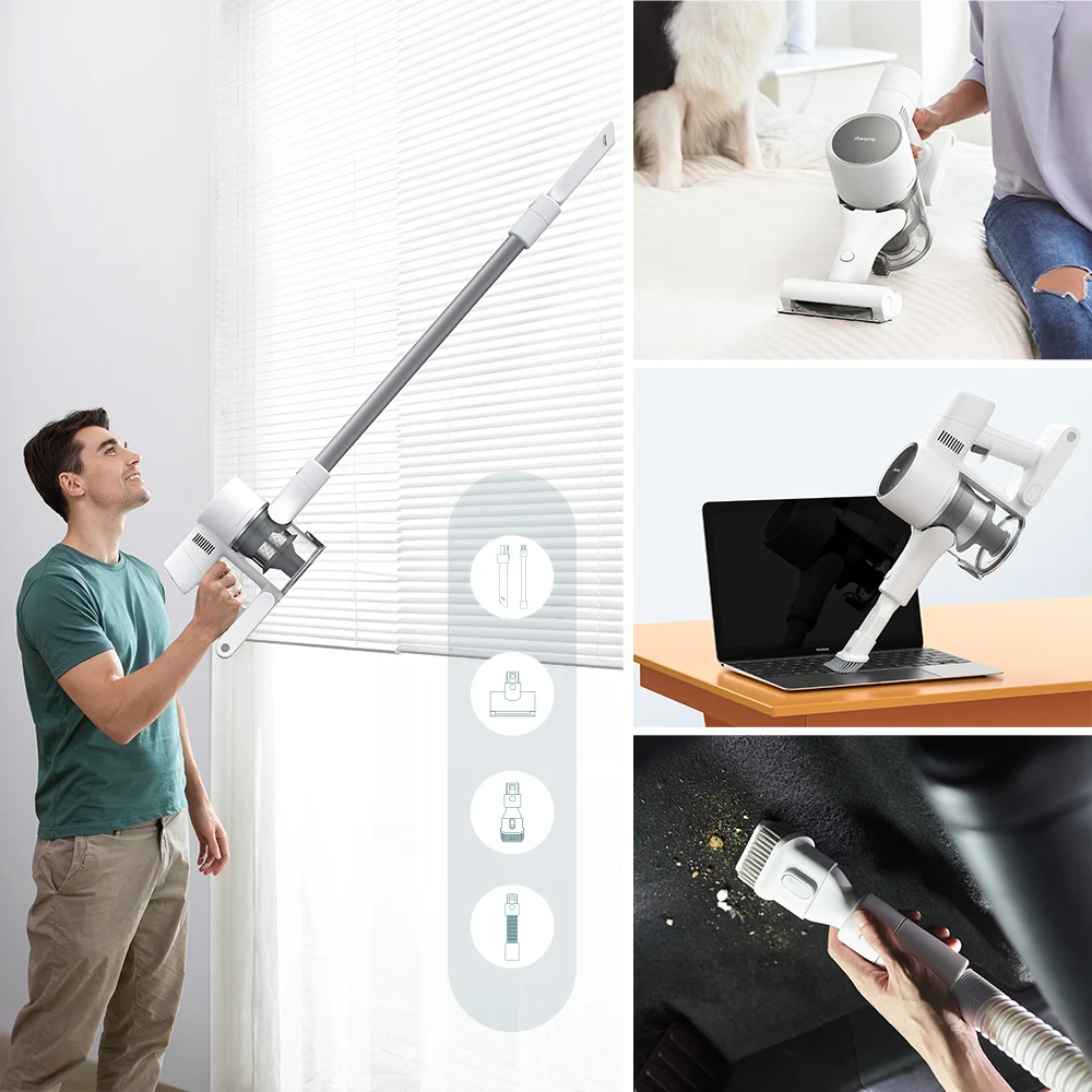 Dreame t10, беспроводной пылесос с ручкой для дома - Фотография_6