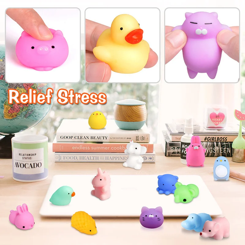 Kawaii squishies mochi anima мягкие - Фотография_3