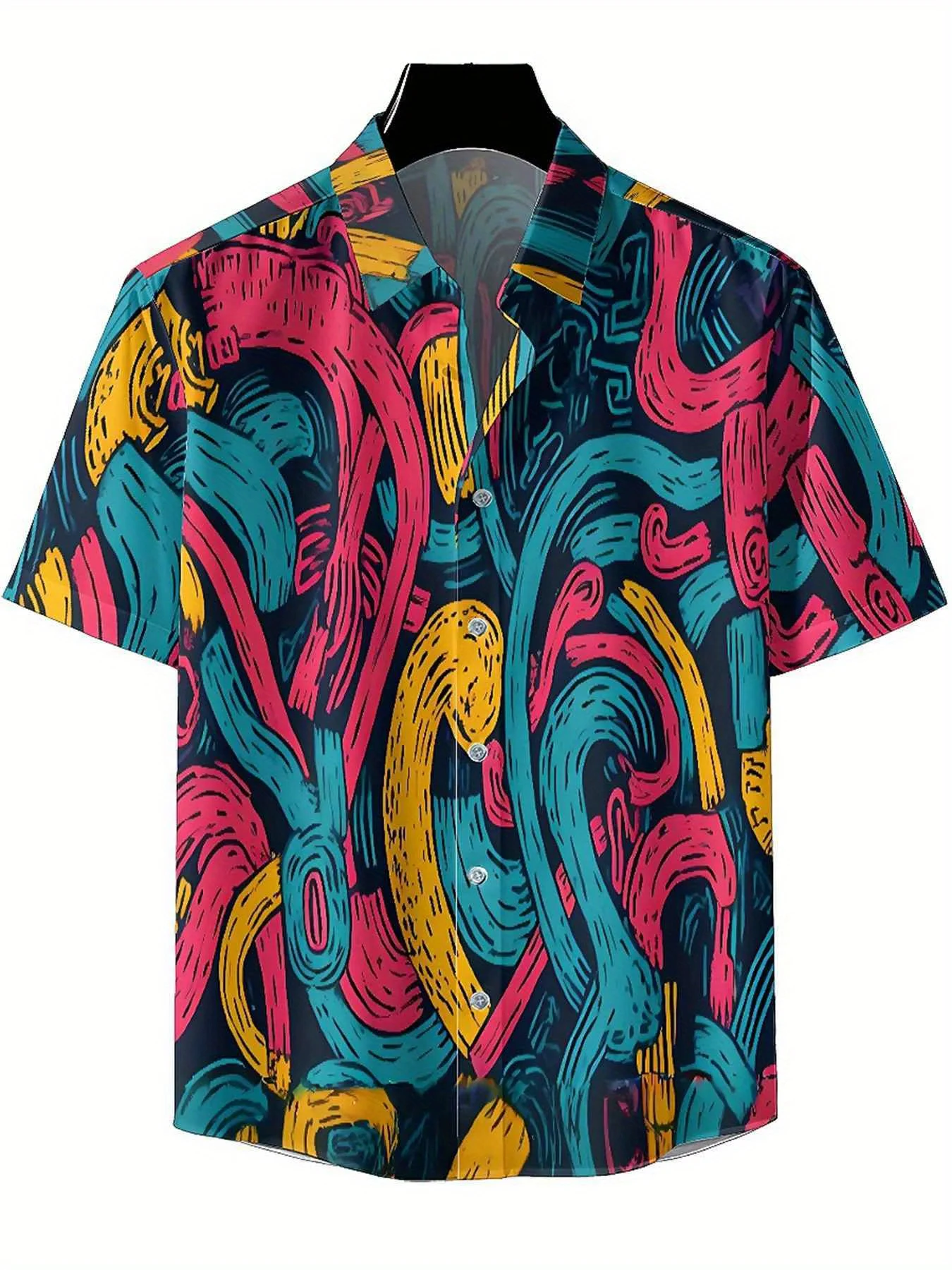 Мужские гавайские рубашки больших - Фотография_2