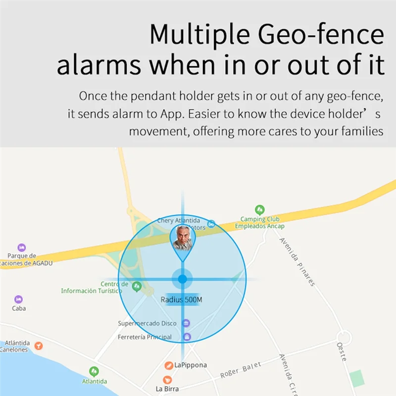 Новый 4g gps-подвеска v45 для детей старшего возраста - Фотография_5