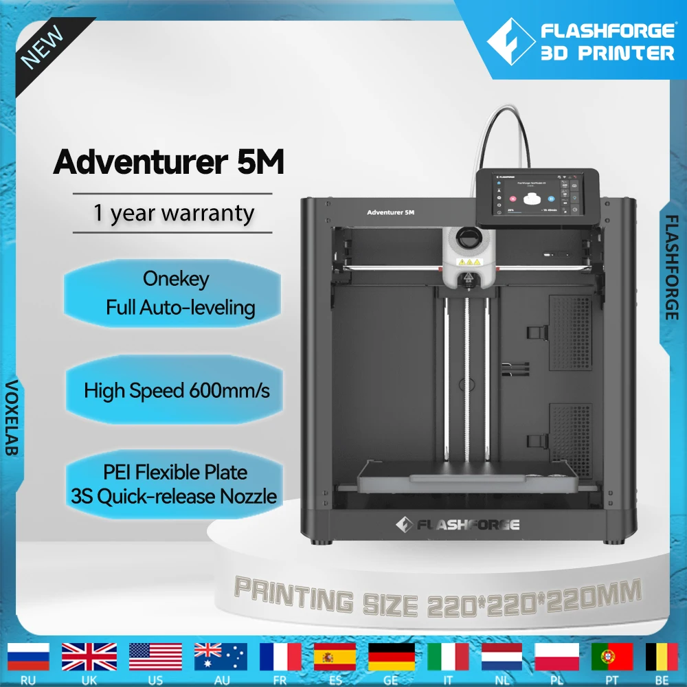 Flashforge adventurer 5m 3d-принтер