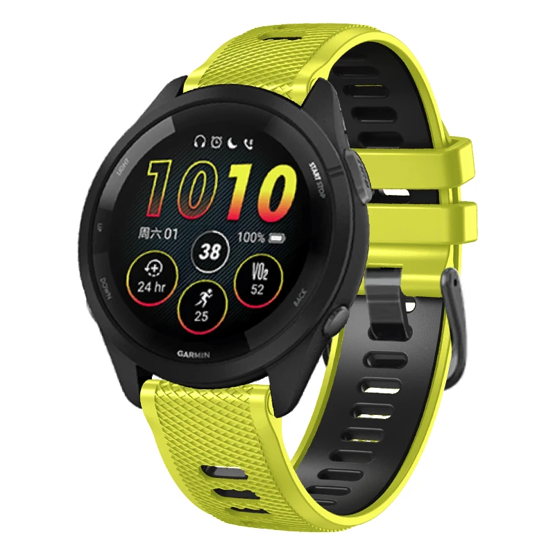 Официальный ремешок 22 мм для garmin forerunner 265 745 255 - Фотография_3