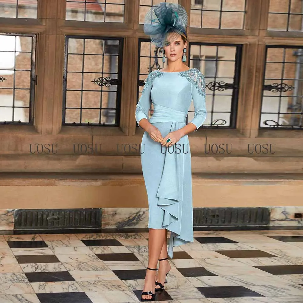 Элегантное платье для матери невесты 2025 года - Фотография_2