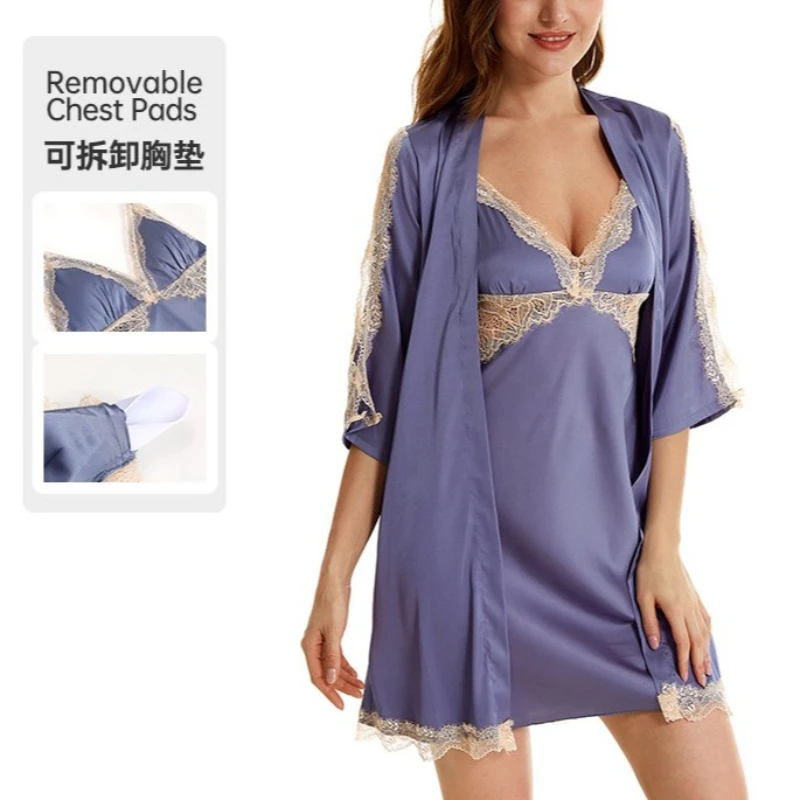 Krismile, сексуальные комплекты халатов из двух предметов