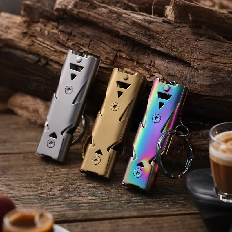 Свисток из нержавеющей стали с высоким децибелом