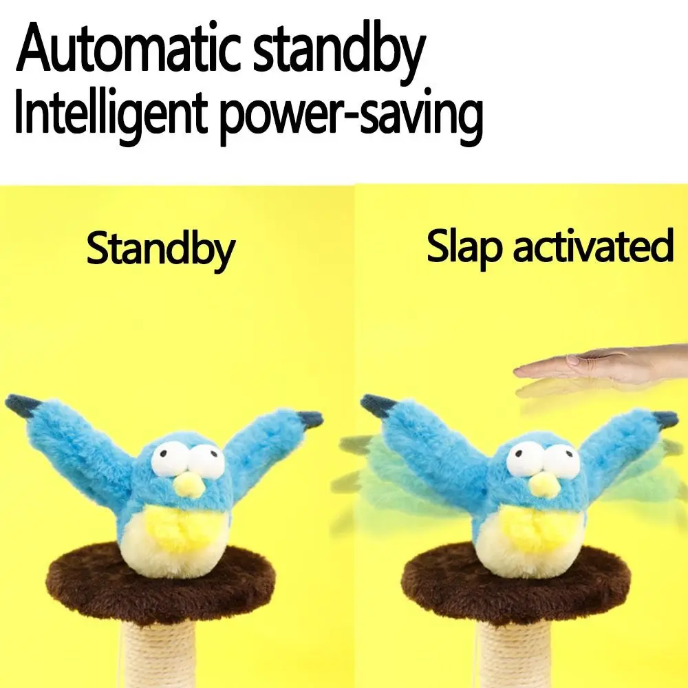 Плюшевые интерактивные игрушки для кошек