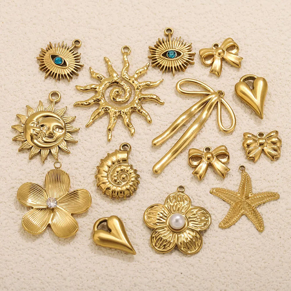 Подвески из нержавеющей стали для женщин «сделай сам» - Фотография_2