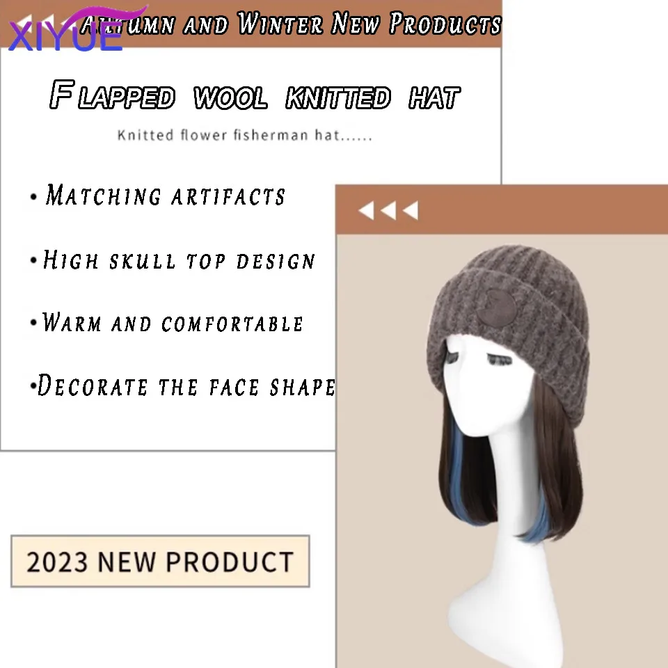 Xyfashion шапка парик кепка без - Фотография_6