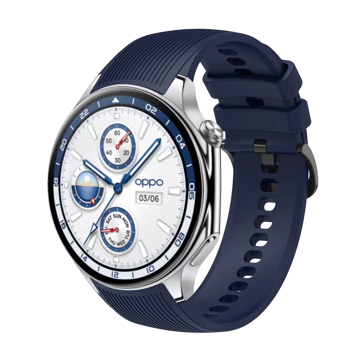 Силиконовый ремешок для часов oneplus watch 2 2r 3 - Фотография_3