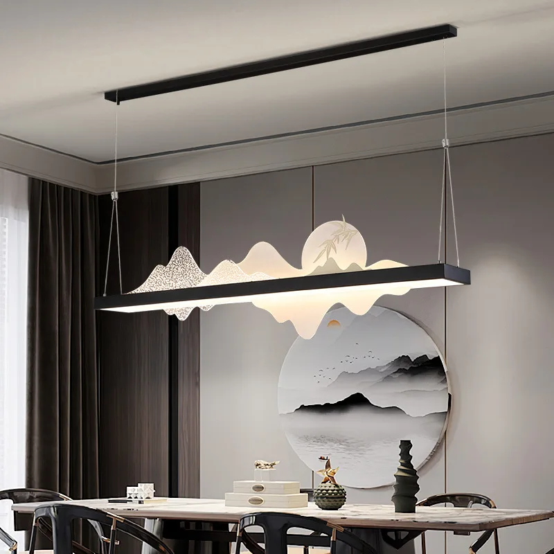 Легкая роскошная и простая барная лампа - Фотография_4