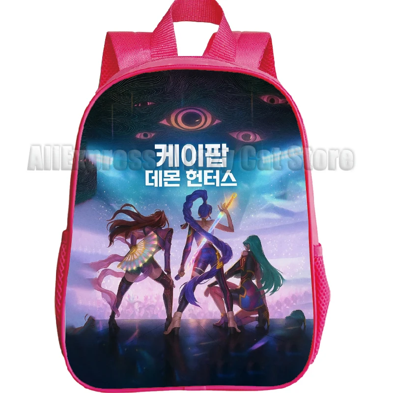 Рюкзак huntrix girl kpop с героями мультфильмов kpop - Фотография_5
