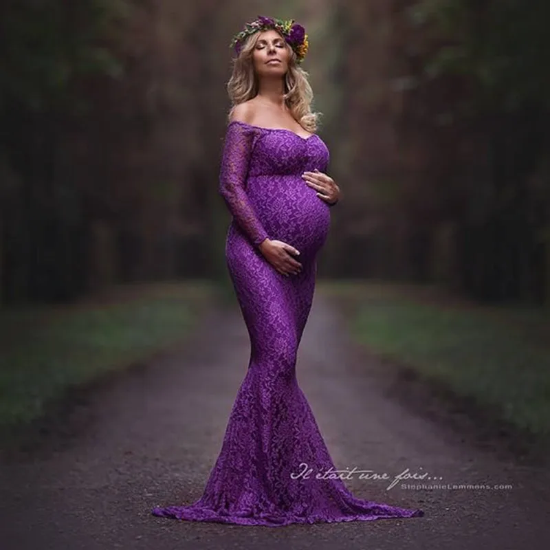 Платья русалки для беременных для фотосессии - Фотография_2