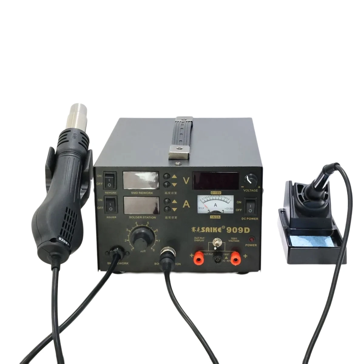 200–480 ℃    3-в-1 паяльная станция с термофеном - Фотография_4