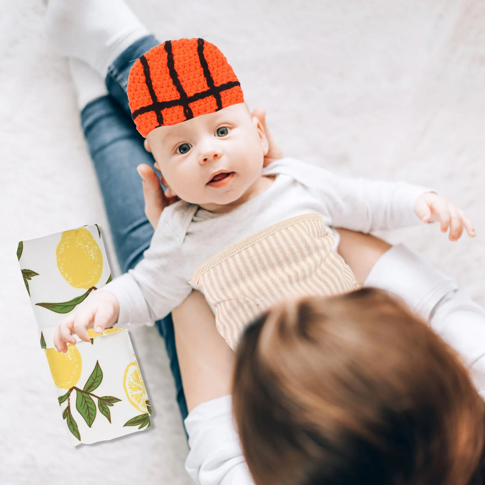 Наряд унисекс, вязаная шапка