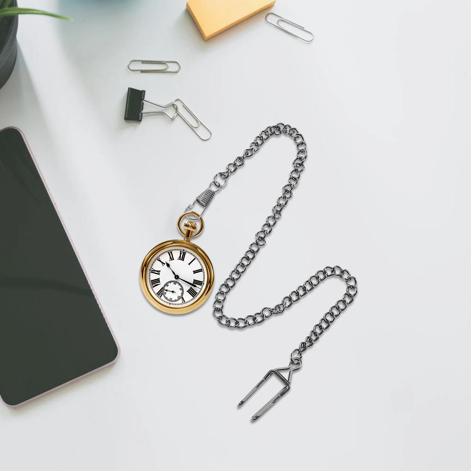 Винтажная цепочка для карманных часов - Фотография_5