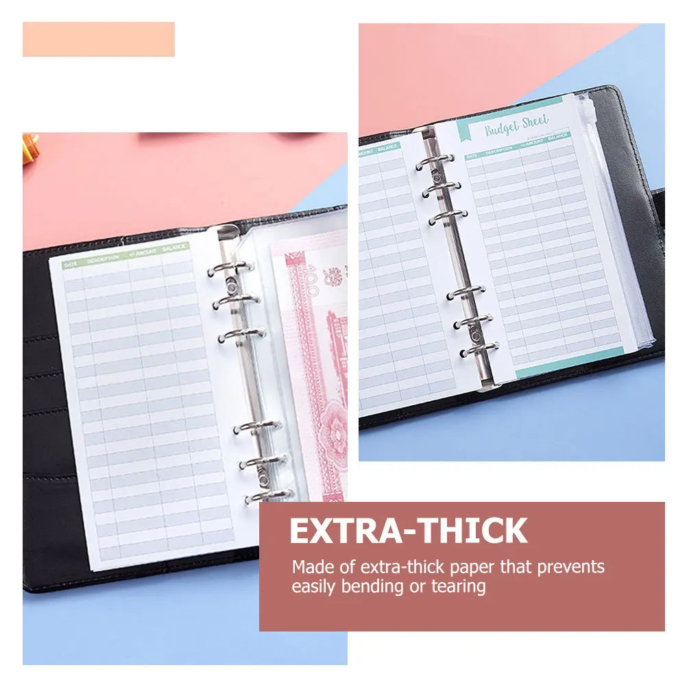 Бюджетные листы с шестью отверстиями - Фотография_5