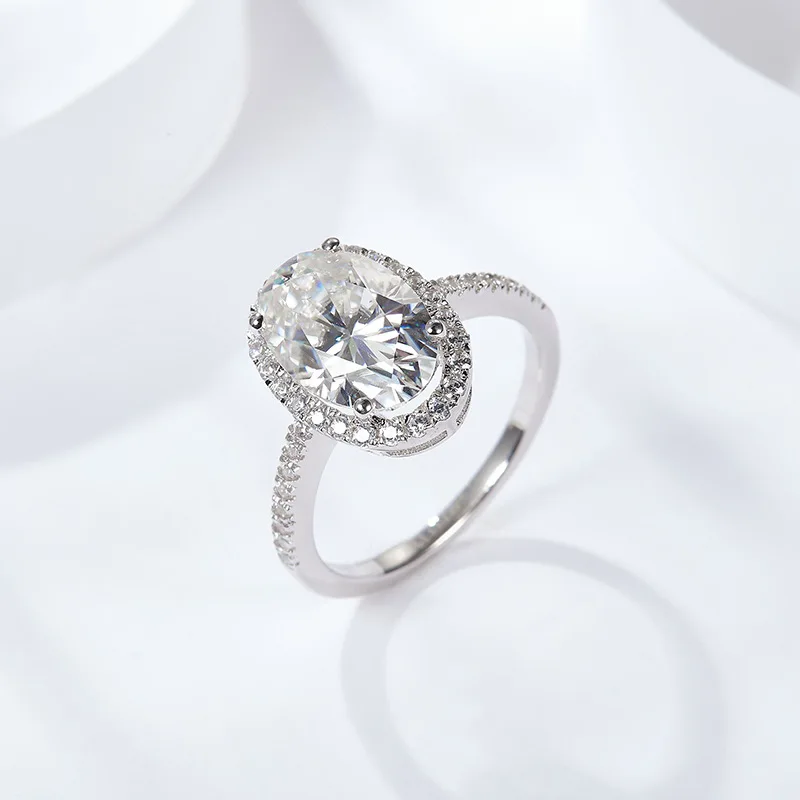 Skyluxe белое золото 18 карат с выращенным в лаборатории бриллиант 1 карат - Фотография_4