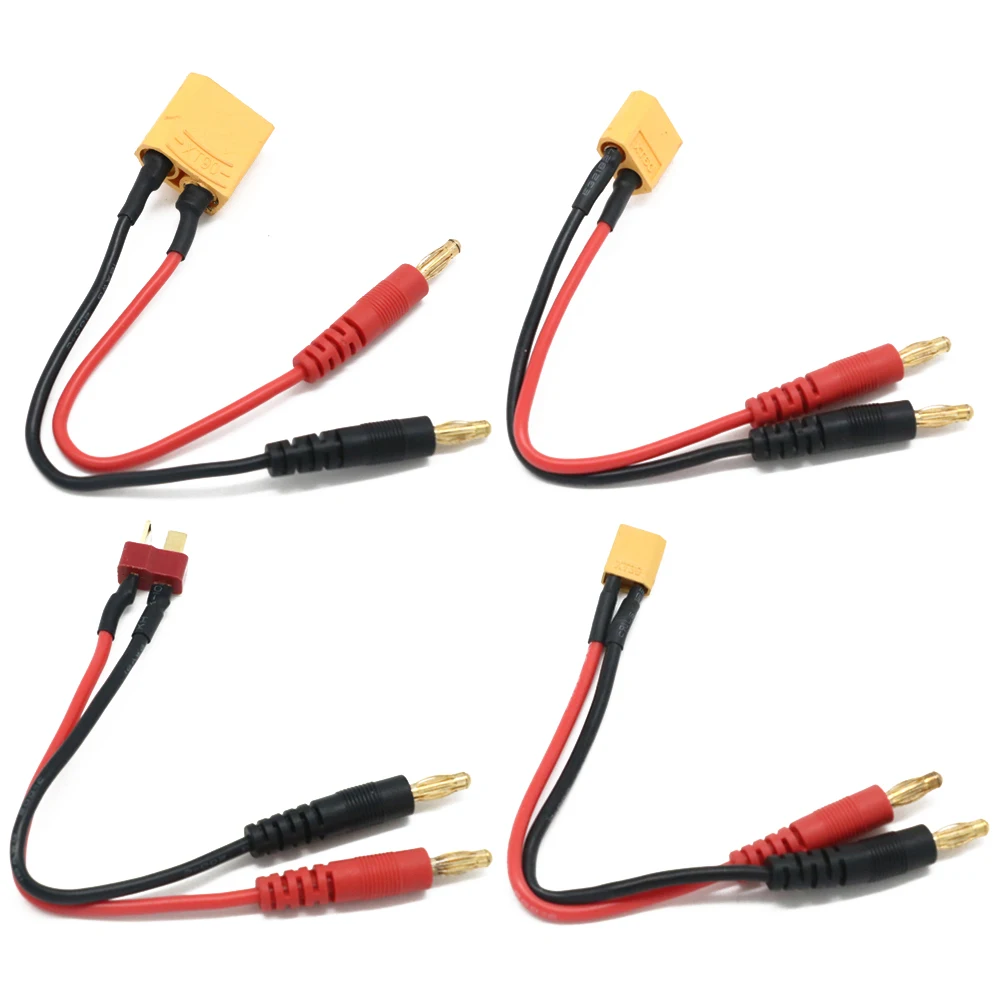 Силиконовый кабель для зарядки аккумуляторов xt90/ xt60/ xt30/ t
