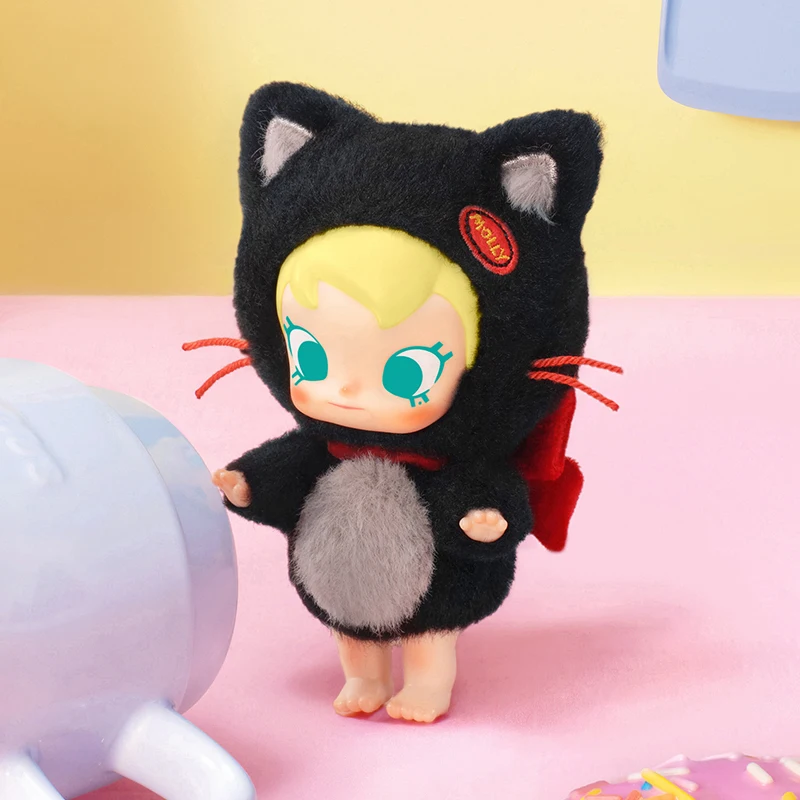 Pop mart baby molly pocket friends series-виниловая плюшевая подвеска - Фотография_6