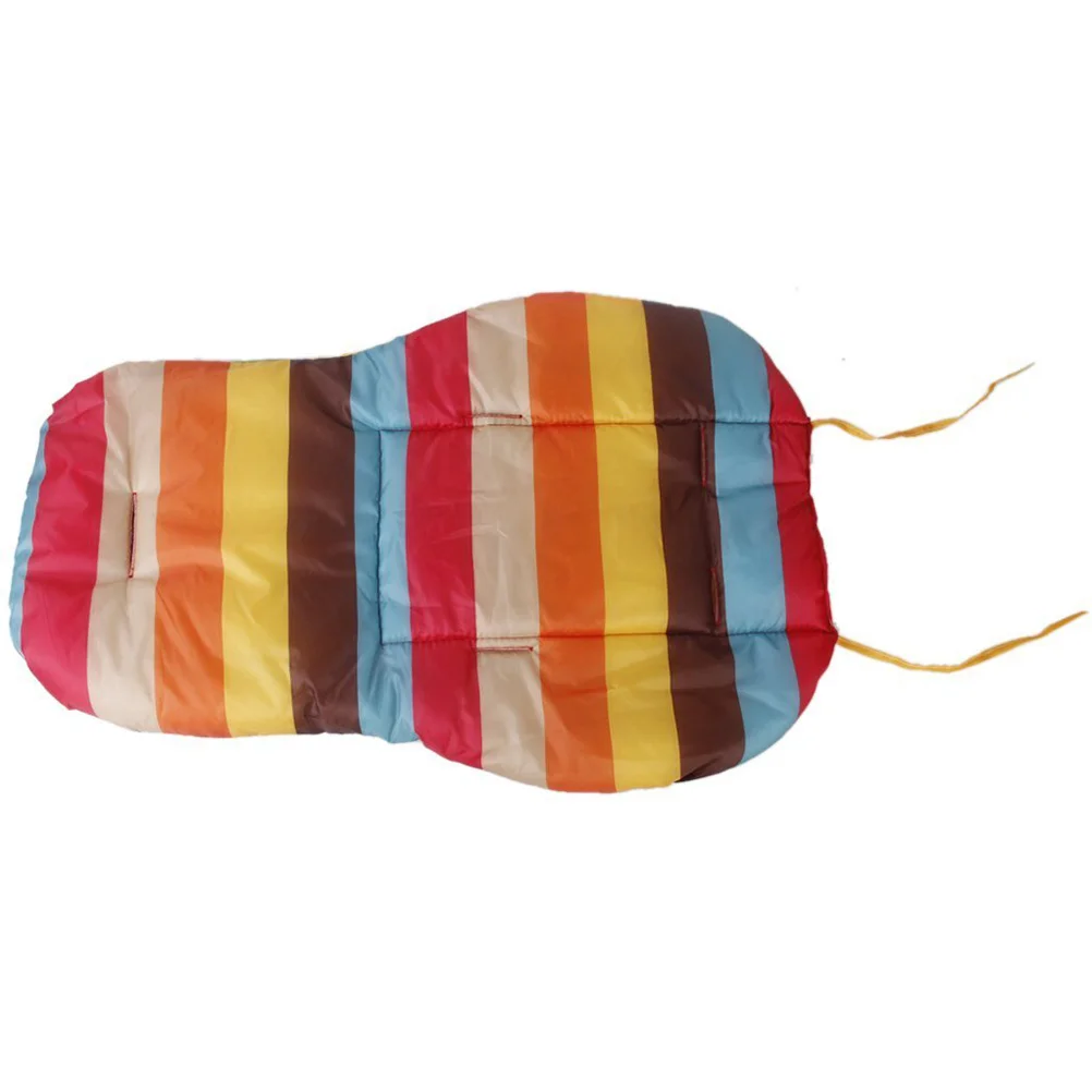 Разноцветная радужная подушка для детской коляски