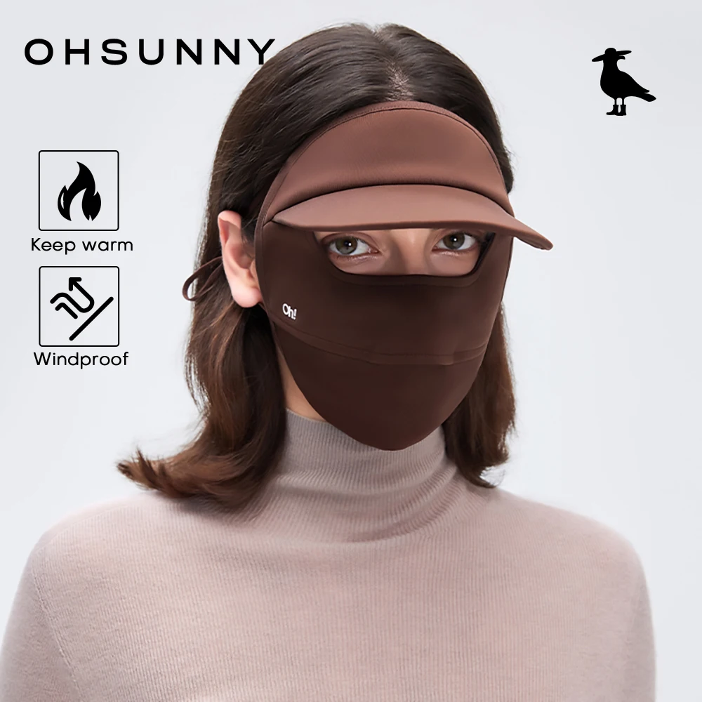 Ohsunny зимняя полнолицевая теплая маска