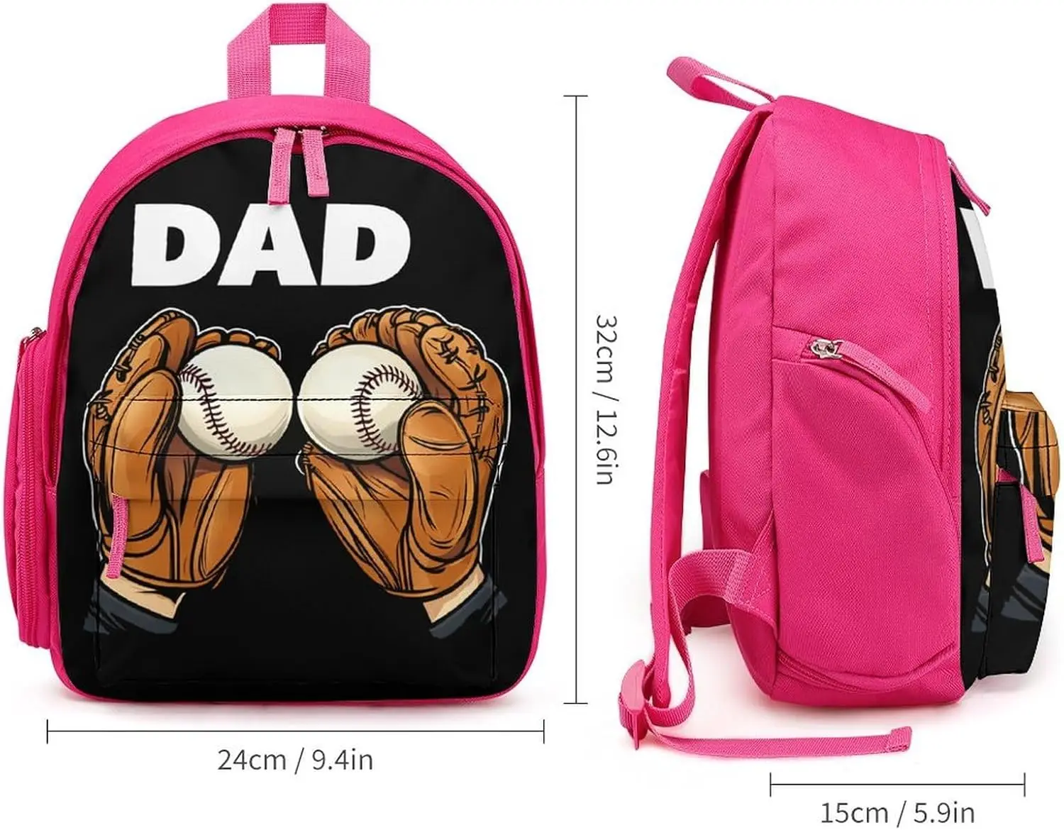 Рюкзак для ноутбука baseball dad - Фотография_2