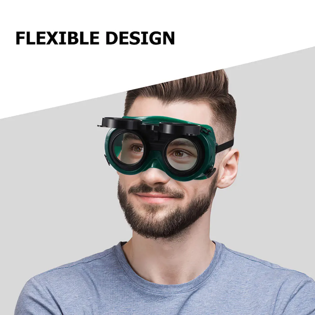 Сварочные очки, защитные очки с откидной крышкой - Фотография_3