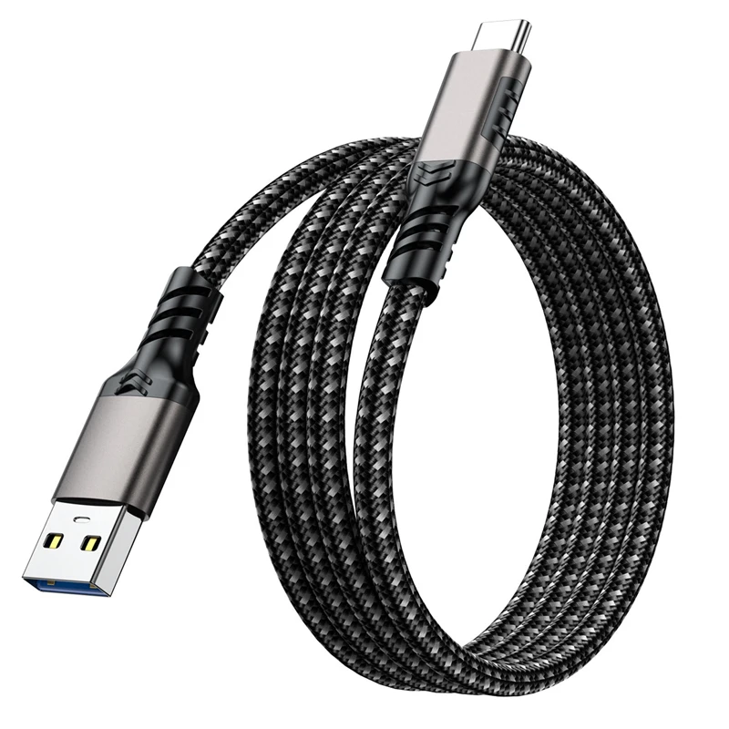 Кабель usb3.2 gen2 10 гбит/с кабель usb a-c 3a 60 вт qc3 - Фотография_2