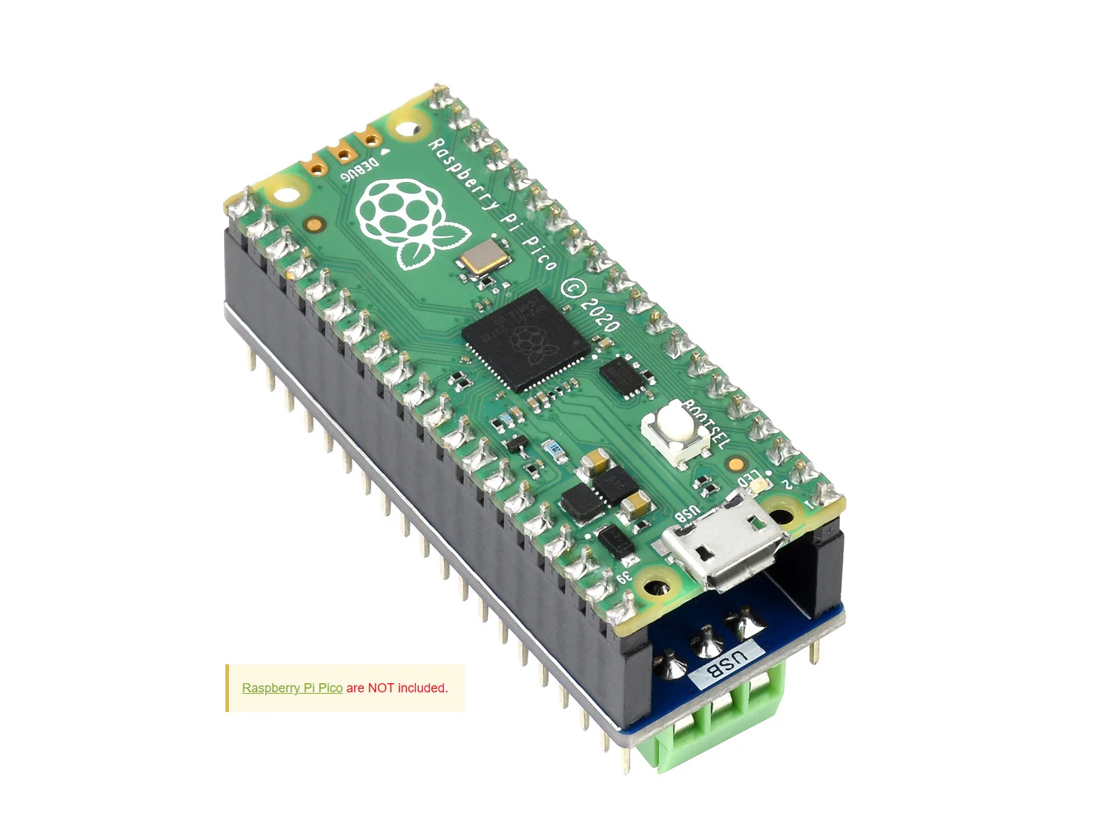 2-канальный модуль waveshare rs485 для raspberry pi pico - Фотография_6