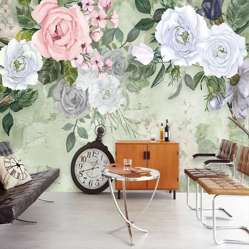 Пользовательские ретро ручная роза - Фотография_4