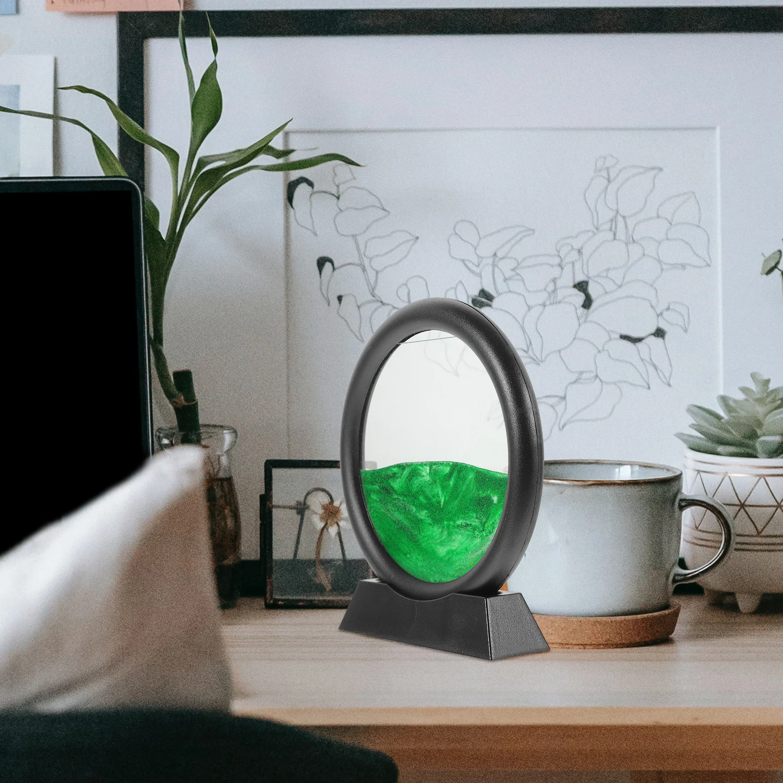 Художественная картина с движущимся песком - Фотография_6