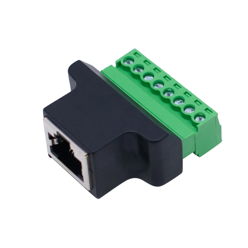 Rj45 к винтовой клемм блок 8p разъем - Фотография_4