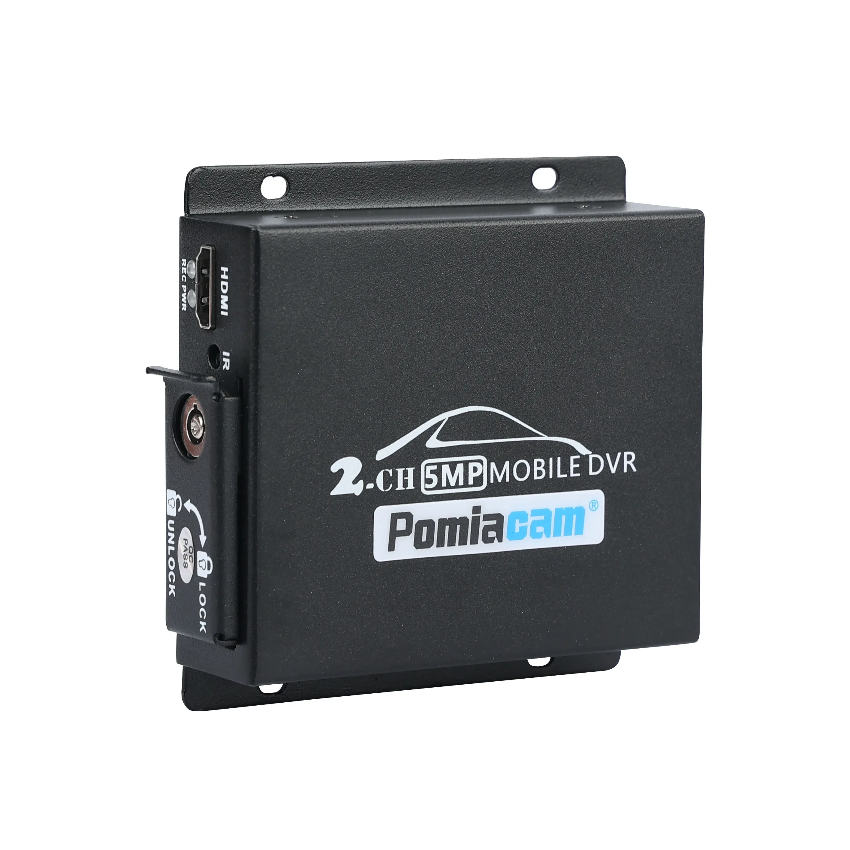 8-мегапиксельный ahd tvi dvr 2-канальный видеорегистратор для автомобиля - Фотография_3