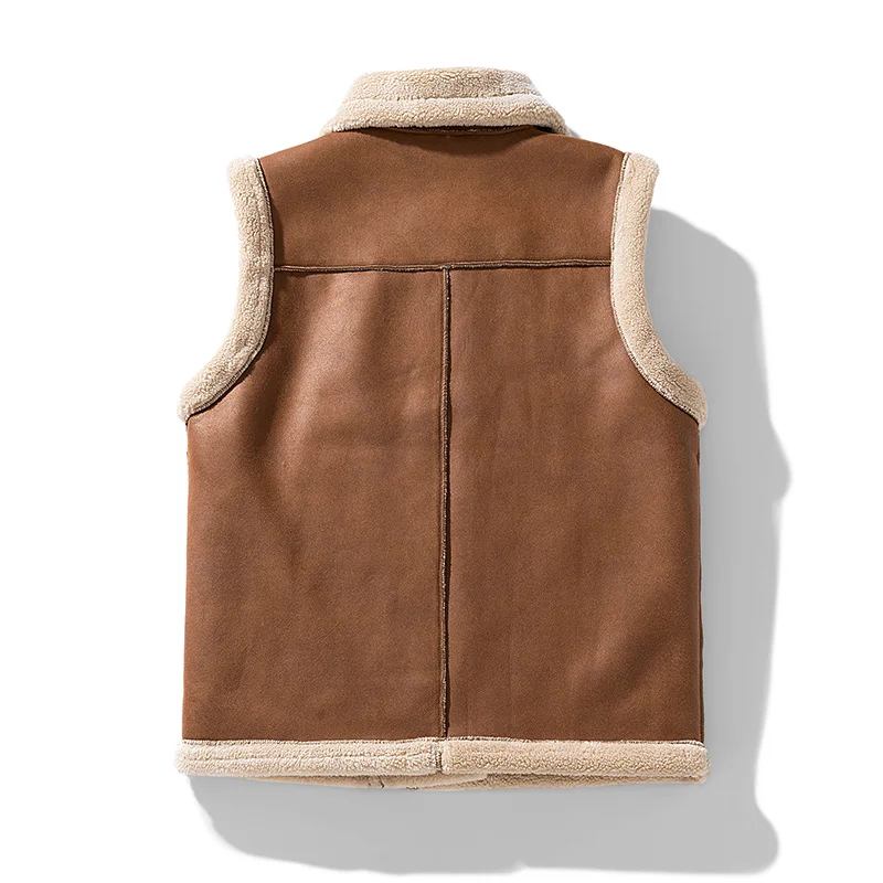 Мужские кожаные куртки без рукавов - Фотография_4