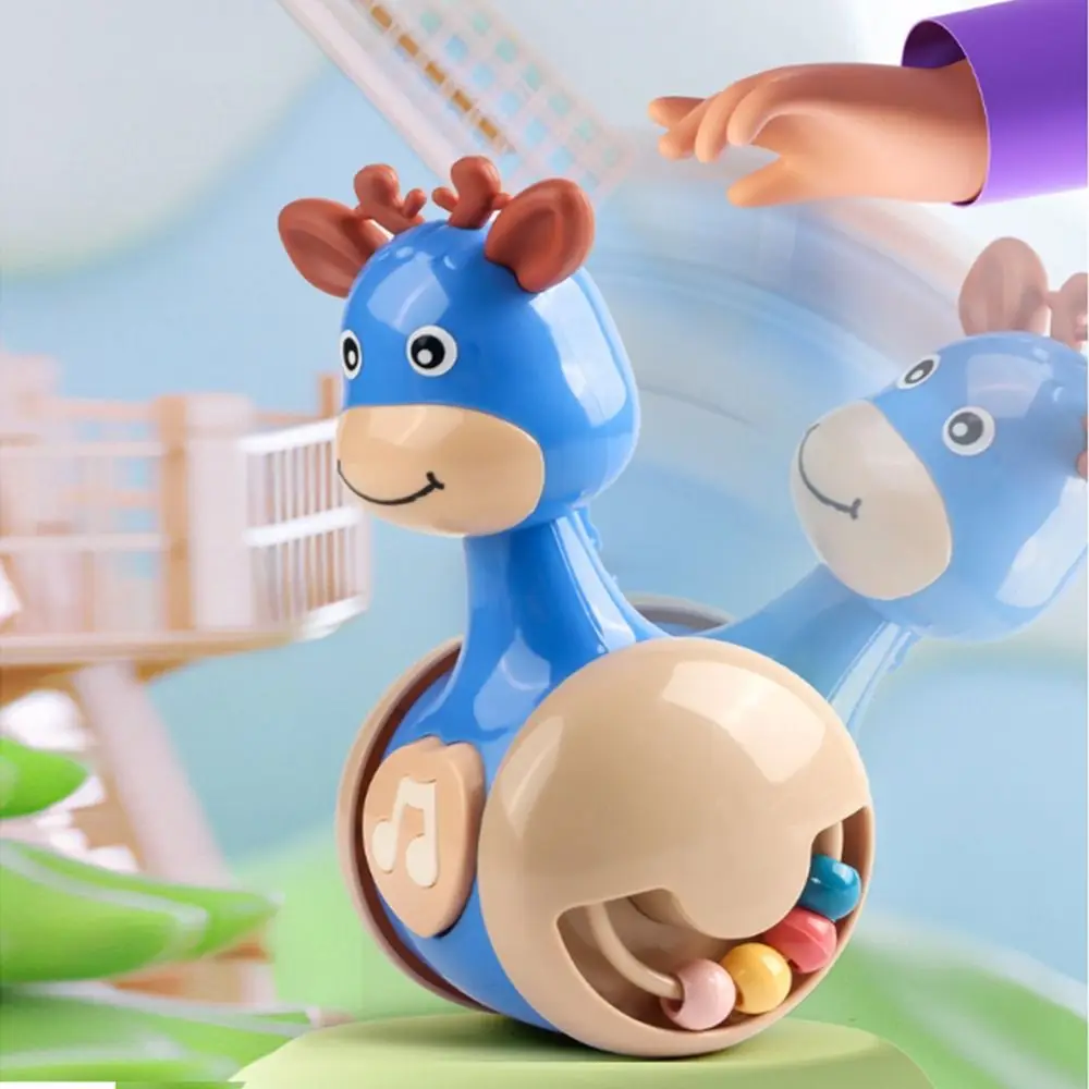 Креативная палевая раздвижная игрушка-стакан для раннего образования - Фотография_3