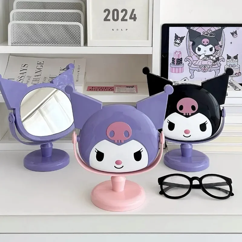 Зеркало для макияжа sanrio kuromi - Фотография_4