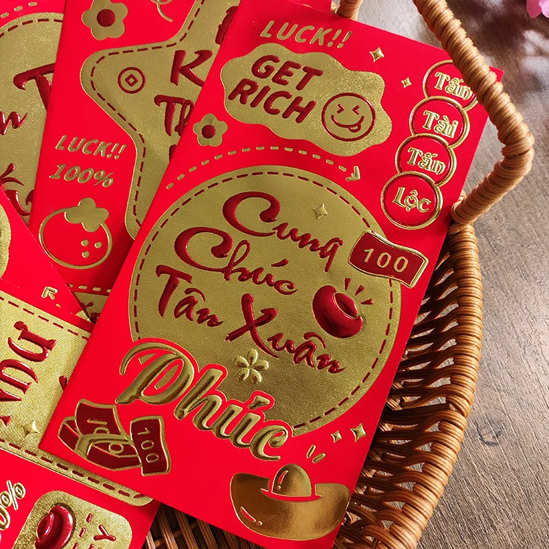 Красные конверты весенний фестиваль