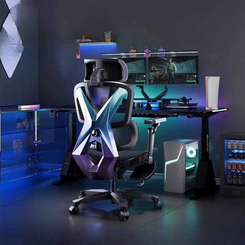 Удобное эргономичное игровое кресло для длительных часов - Фотография_2