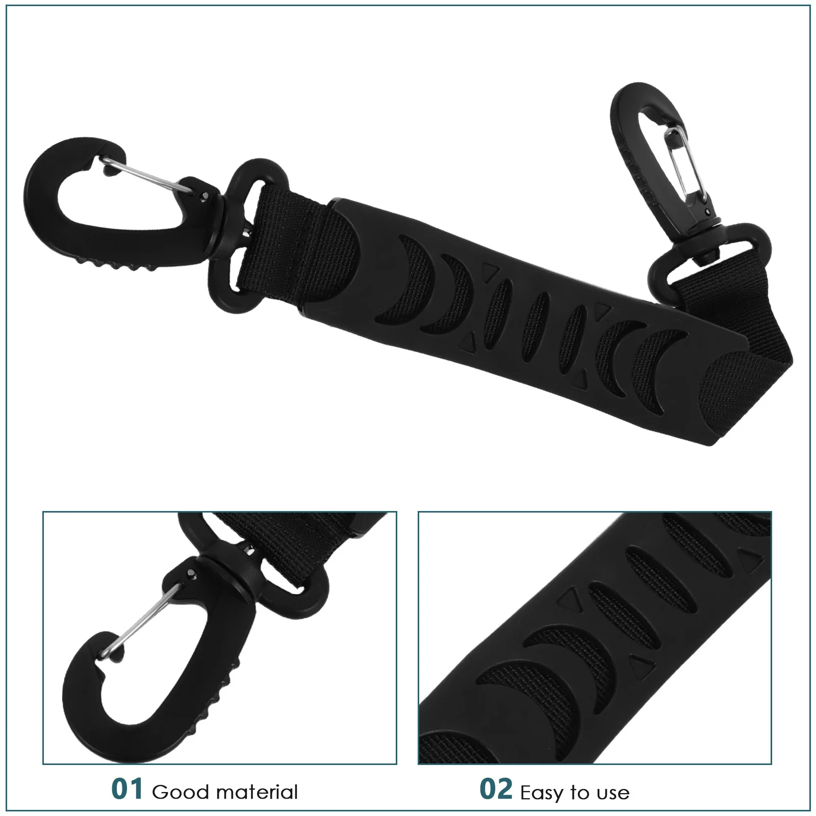 Регулируемый ремень для переноски лыжных ботинок - Фотография_2