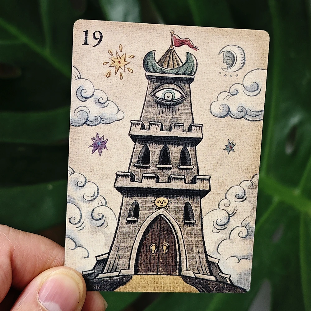 Классическая колода deviant moon lenormand della luna - Фотография_4