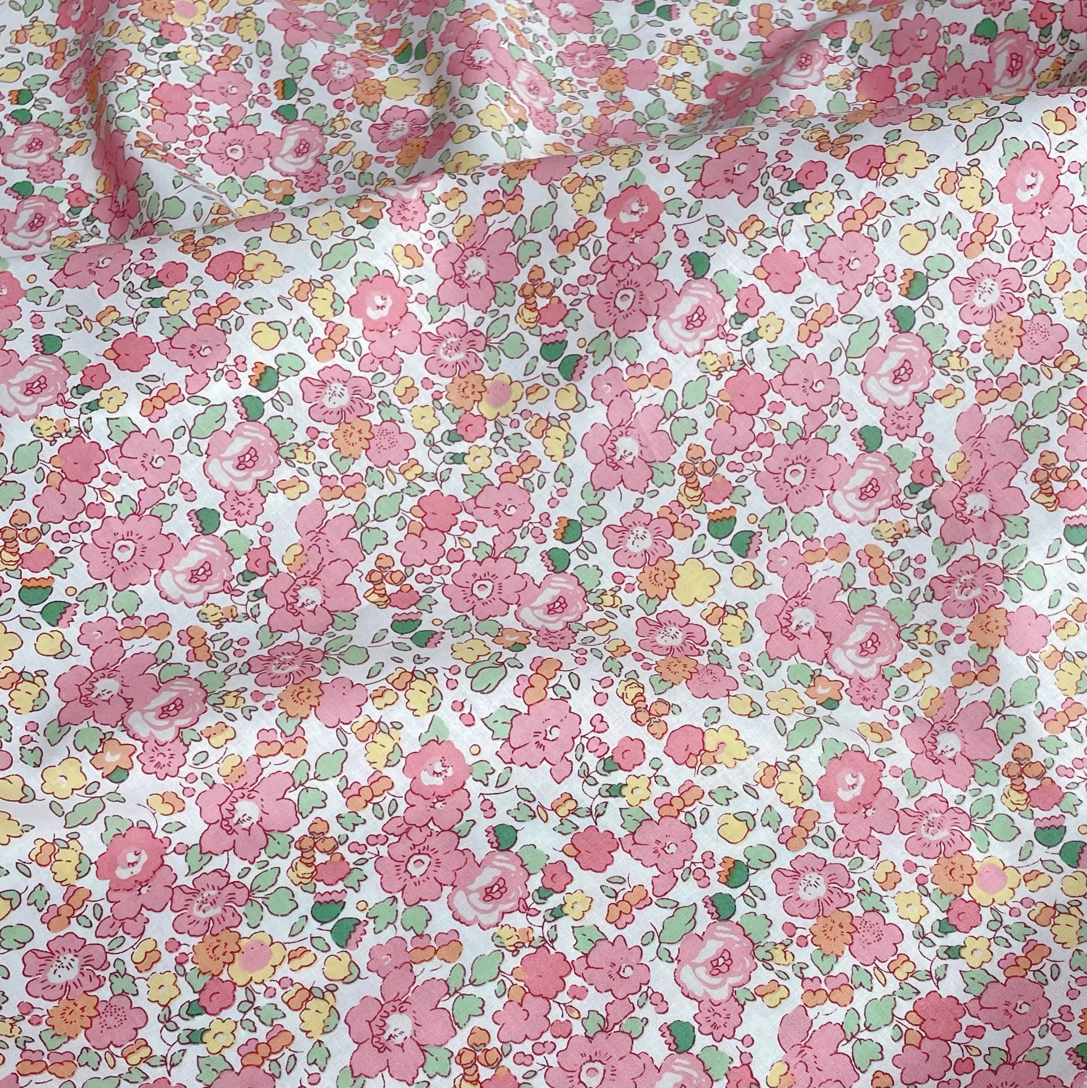 Liberty pink, цветочный рисунок 100% φ - Фотография_6